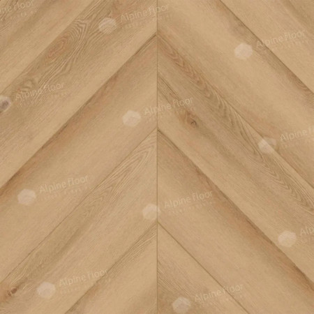 Кварц-виниловая плитка Alpinefloor Chevron Alpine Дуб Самерсет 