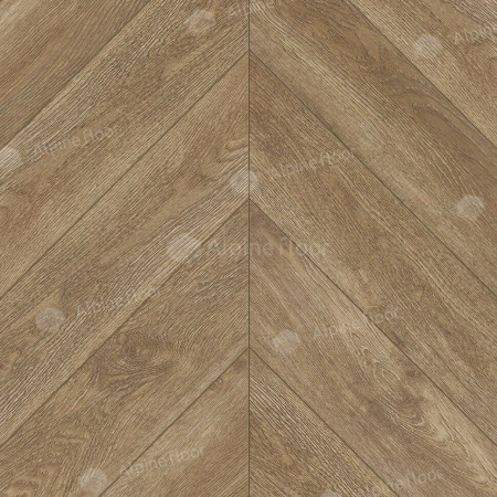 Кварц-виниловая плитка Alpinefloor Chevron Alpine Макадамия 