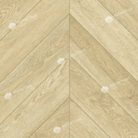 Кварц-виниловая плитка Alpinefloor Chevron Alpine LVT ДУБ Ваниль Селект 