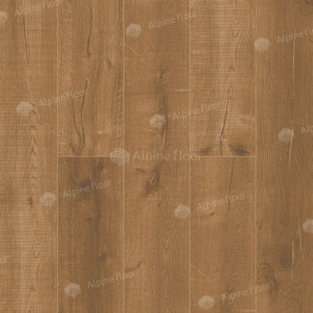 Кварц-виниловая плитка Alpinefloor Real Wood Дуб Royal синхронное тиснение 